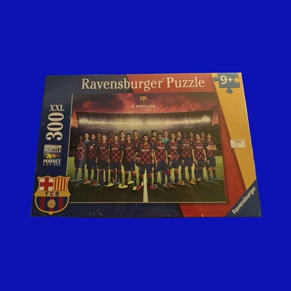 Sealed FC BARCELONA Soccer/Football Team 1000 PC Jigsaw Puzzle by Ravensburger